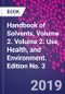 溶剂手册，卷2.第2卷：使用，健康和环境。第3版 - 产品缩略图图像
