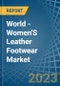 世界 - 女式皮革鞋 - 市场分析，预测，尺寸，趋势和见解 - 产品缩略图图像