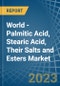 世界-棕榈酸，硬脂酸，它们的盐和酯-市场分析，预测，大小，趋势和见解-产品缩略图