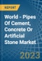 世界 - 水泥，混凝土或人造石材 - 市场分析，预测，规模，趋势和见解 - 产品缩略图图像