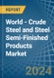 世界-粗钢和钢半成品-市场分析，预测，规模，趋势和见解。更新:COVID-19的影响-产品缩略图