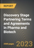 2014-2021年全球发现阶段制药和生物技术合作条款和协议-产品形象
