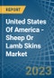 美利坚合众国 - 羊或羊肉皮（没有羊毛） - 市场分析，预测，尺寸，趋势和见解 - 产品缩略图图像