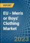 欧盟 - 男士或男子服装（针织或钩编） - 市场分析，预测，规模，趋势和见解。更新：Covid-19影响 - 产品缩略图图像