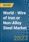 世界-铁丝或非合金钢(不锈钢或其他合金钢)-市场分析，预测，规模，趋势和见解。更新:COVID-19影响-产品缩略图