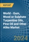 采购产品树胶，木材或硫酸盐松节油，松树油和其他相似的-市场分析，预测，大小，趋势和见解。更新：Covid-19影响 - 产品缩略图图像
