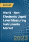世界-非电子液位测量仪器-市场分析、预测、规模、趋势和见解。更新：新冠病毒-19影响-产品缩略图