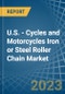 U.S.  - 循环和摩托车铁或钢滚子链 - 市场分析，预测，尺寸，趋势和洞察力。更新:COVID-19的影响-产品缩略图