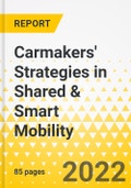 汽车制造商在共享和智能移动方面的战略——产品形象